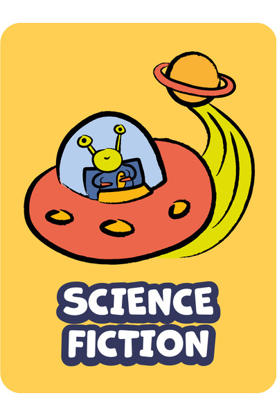 Junior Library Stickers - Science Fiction (Pack of 243)