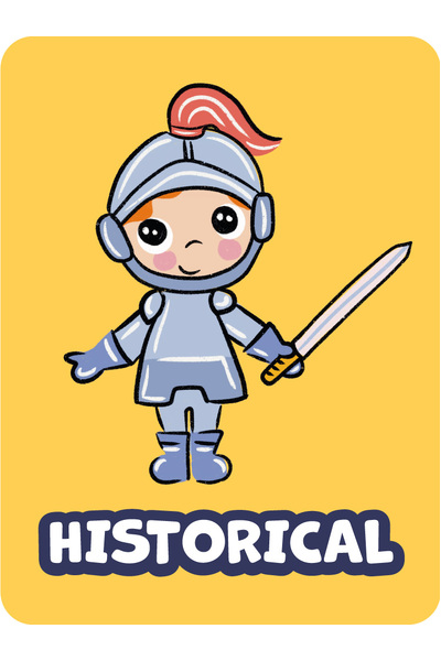 Junior Library Stickers - Historical (Pack of 243)