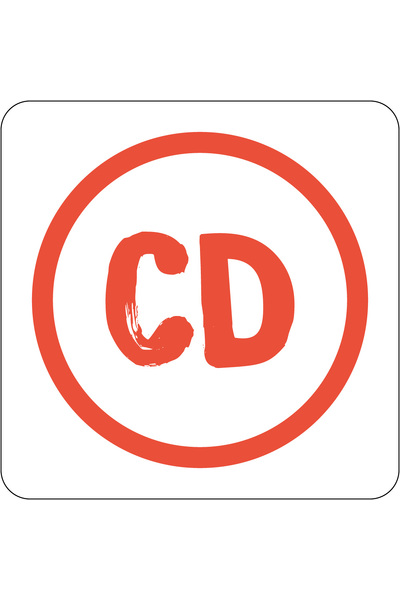 Library Stickers - CD (Pack of 324)