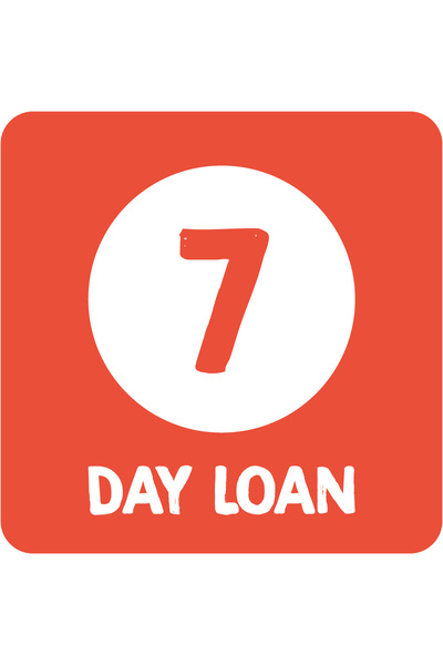 Library Stickers - 7 Day Loan (Pack of 324)