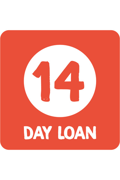 Library Stickers - 14 Day Loan (Pack of 324)