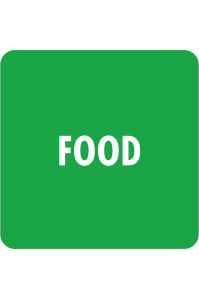 Library Stickers - Food (Pack of 324)