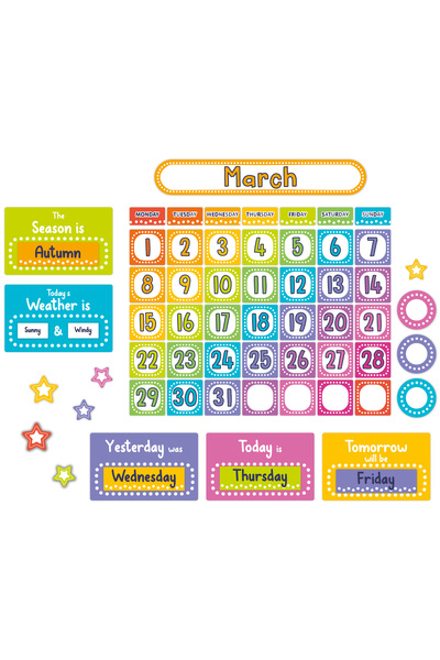 Brilliant Brights - Magnetic Calendar Set